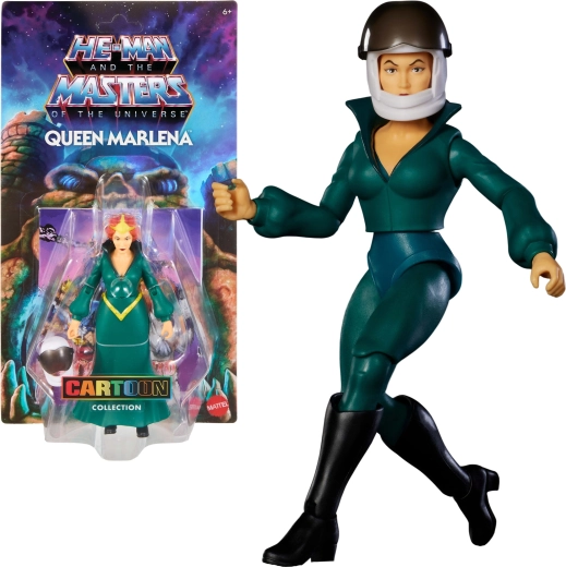 Masters of the Universe Origins figuur Koningin Marlena met ruimtehelm