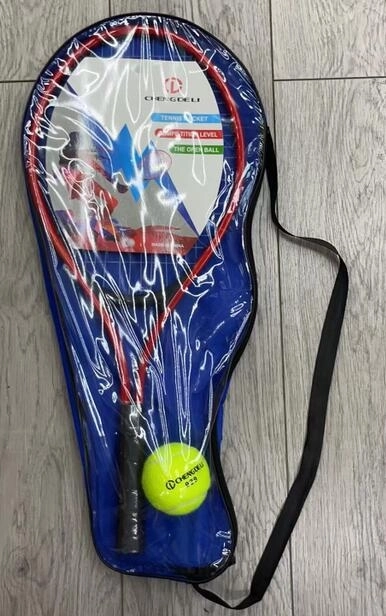Kinder tennisracket met bal 53 cm