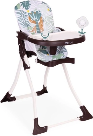 Opvouwbare kinderstoel ECOTOYS met speelgoed