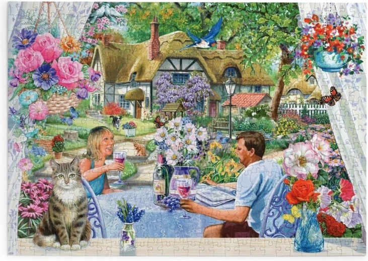 HOP-puzzel Vreugde uit de tuin – 500 extra grote stukjes