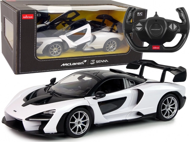 Auto R/C McLaren Senna Rastar 1:14 wit met afstandsbediening