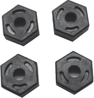 Wielhouder Torento (4 stuks) Jamara