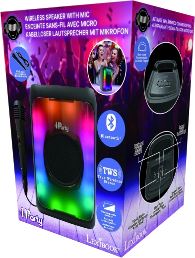 Lexibook Bluetooth-karaokespeaker met microfoon