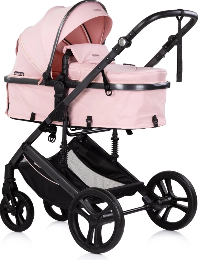 Chipolino kinderwagen combi Amore 2-in-1 powder pink