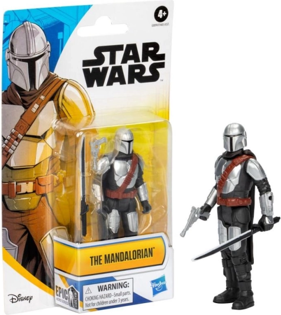actiefiguur Mandalorian STAR WARS Epic Hero Series 10 cm
