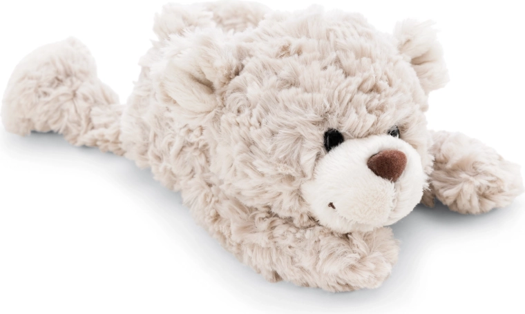 Pluchen teddybeertje Finni liggend 20 cm NICI GREEN