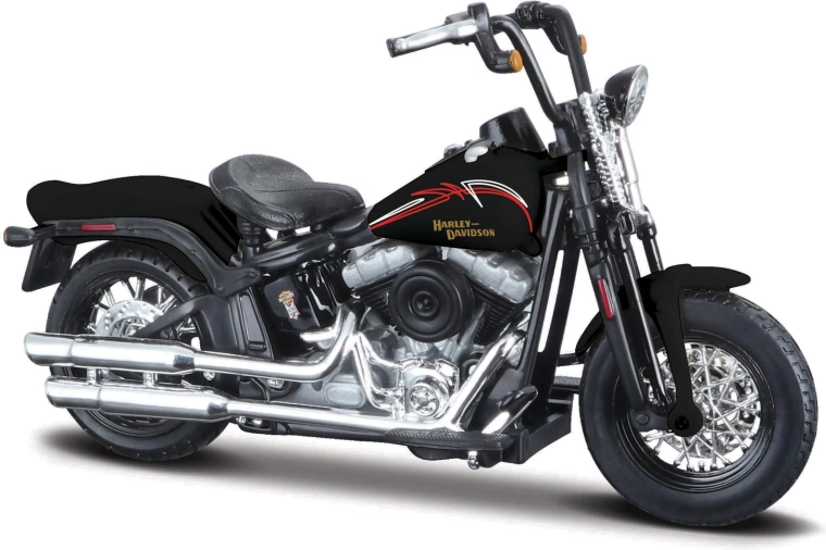 Maisto motorfiets Harley-Davidson 2008 FLSTSB Cross Bones 1:18
