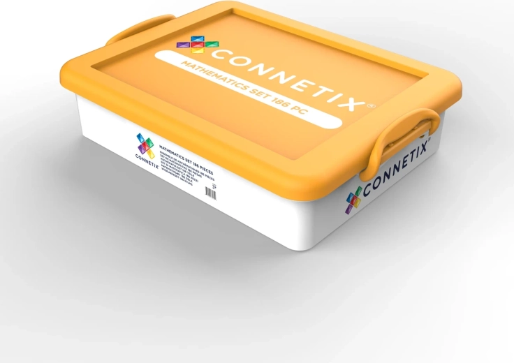 Educatieve wiskundeset met magnetische onderdelen