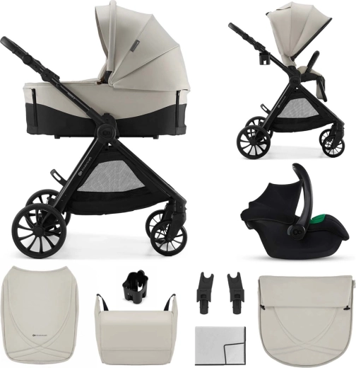 Kinderkraft gecombineerde kinderwagen Vesto 2 3in1 beige