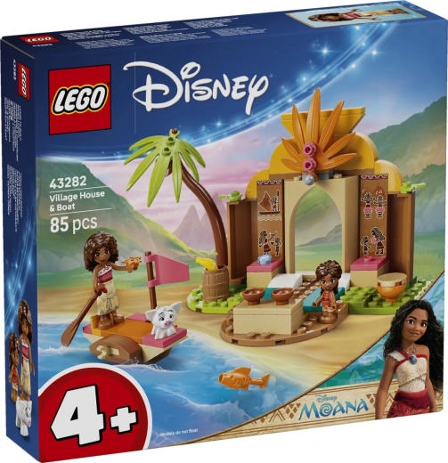 LEGO Disney Vaiana dorpshut en boot