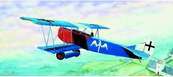 Vliegtuigmodel Fokker D-VII