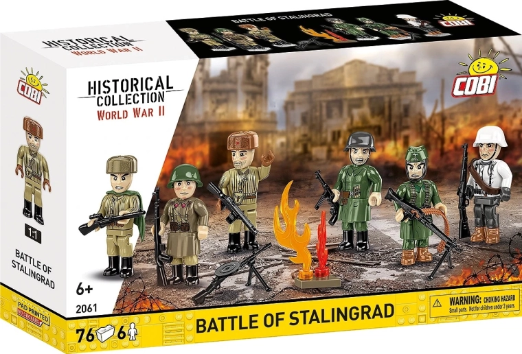 COBI Historical Collection WWII – Slag om Stalingrad, 76 onderdelen