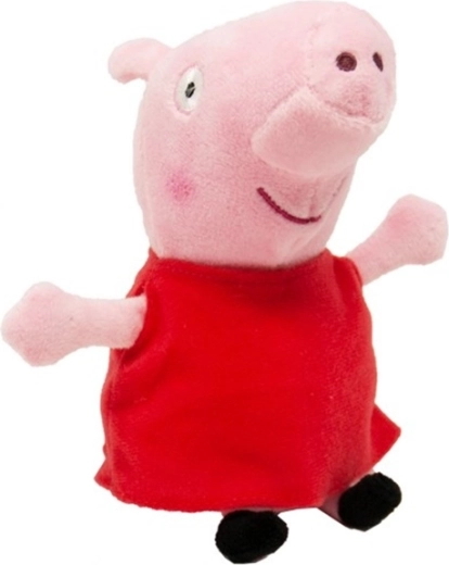 Peppa Pig pluchen figuur rood 20 cm - 1 stuk