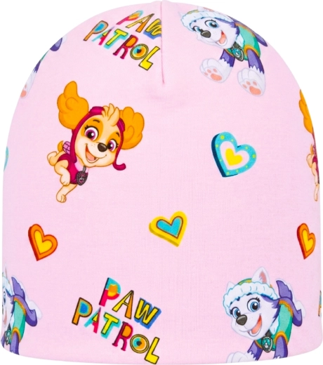 Kinder katoenen muts Paw Patrol Chase lichtblauw