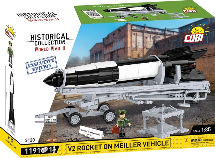 Cobi historical collection Tweede Wereldoorlog V2-raket op Meiller-onderstel executive edition
