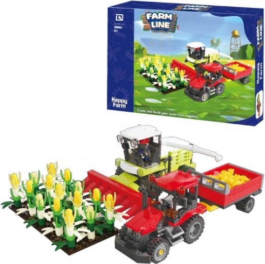 Bouwset landbouwmachines (509 onderdelen) - 1 stuk