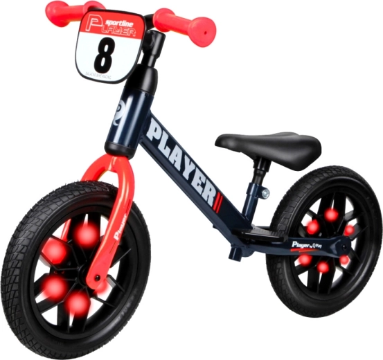 Loopfiets Qplay Player rood