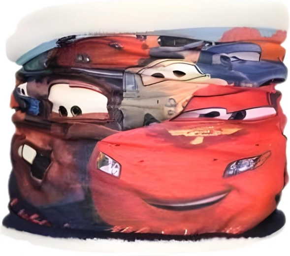 Disney Cars colsjaal met cadeau-masker