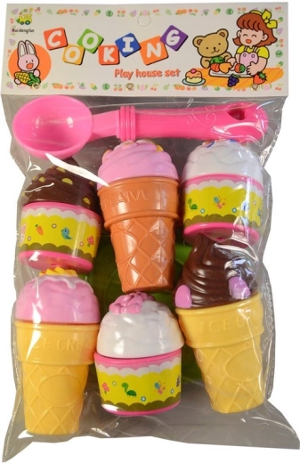 IJssset met accessoires