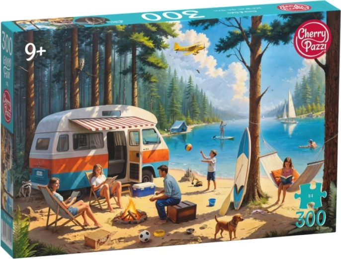 Cherry Pazzi puzzel Kamperen 300 stukjes