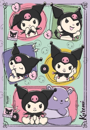 Puzzel CLEMENTONI Kuromi 500 stukjes