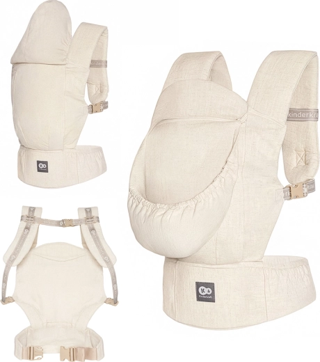 Kinderkraft ergonomische draagzak Elara beige