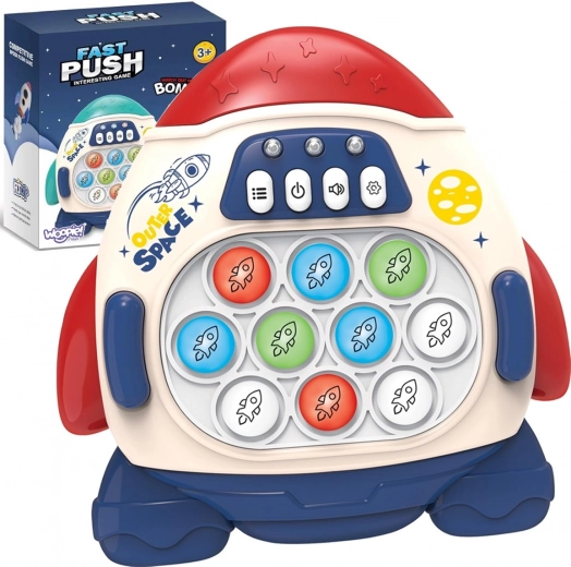 Woopie Pop It elektronische antistress behendigheidsraket – rood