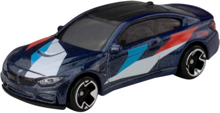 Hot Wheels zilveren auto BMW M4 – verzamelmodel