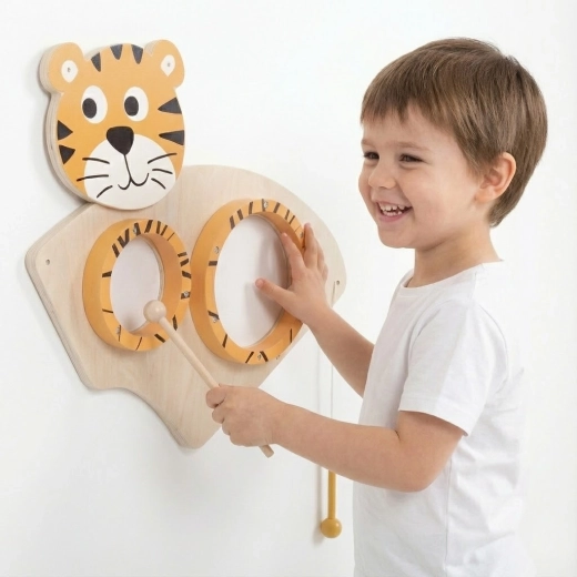Wandmuziekpaneel tijger CLASSIC WORLD
