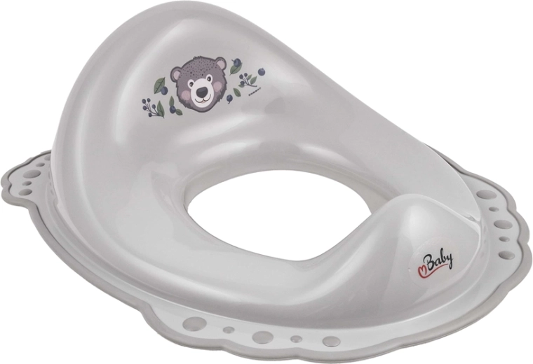 Maltex antislip toiletverkleiner The Nature Buddies Beer, grijs