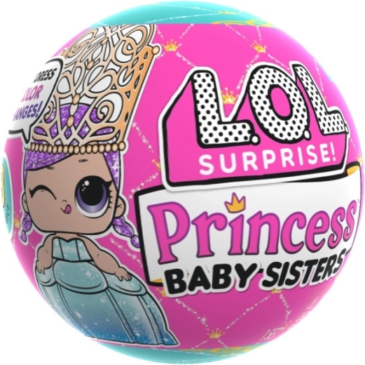L.O.L. Surprise Princess Baby Sisters verrassingsbal - 1 stuk