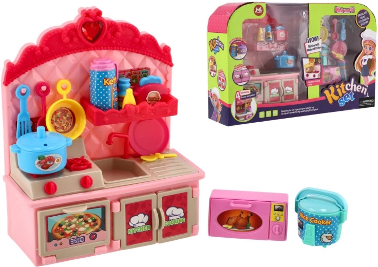 kinderkeukentje met accessoires in doos