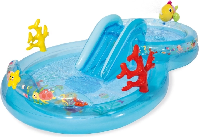 Opblaasbaar speelcentrum Onderwaterwereld