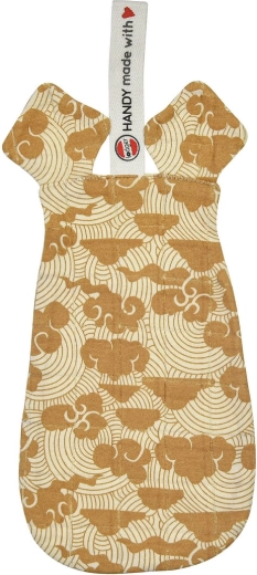 Lodger washandje handy solid honey - 1 stuk