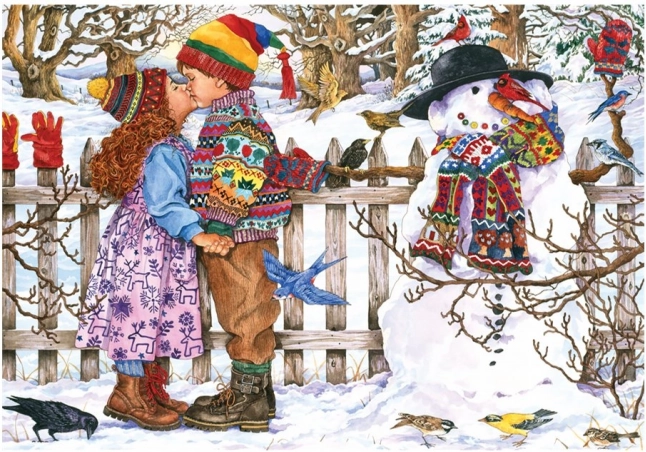 Puzzel Eerste kus 500 stukjes ANATOLIAN