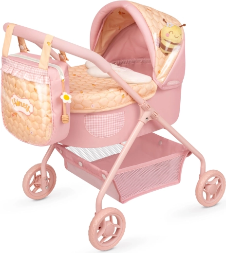 DeCuevas mijn eerste poppenwagen met tas Honey 2026 – 56 cm