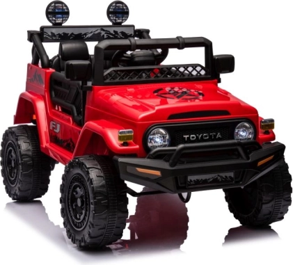 Elektrische kinderauto TOYOTA FJ 4x4 rood