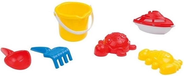 Dolu strandset met bootje en accessoires