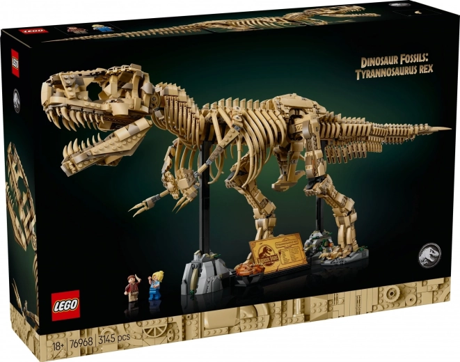 LEGO Jurassic World T. rex-skelet – verzamelmodel voor volwassenen