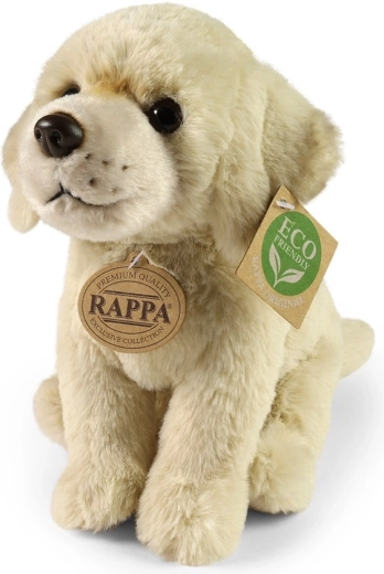 Rappa pluchen labrador 23 cm milieuvriendelijk zacht