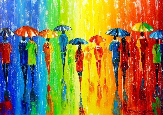 ENJOY puzzel Wanneer het regent – 1000 stukjes