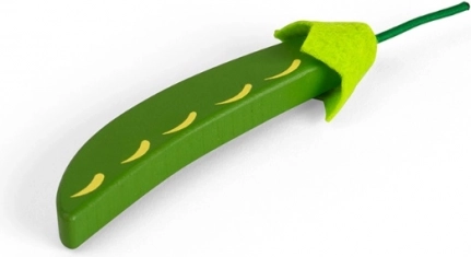 Bigjigs Toys houten erwt, 2 stuks