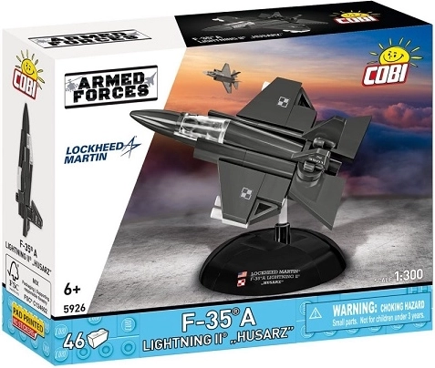 Cobi Armed Forces modelvliegtuig Lockheed Martin F-35A Lightning II Husarz