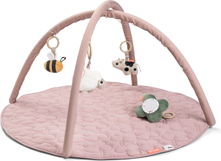 Done by Deer actieve speelmat Tiny farm roze