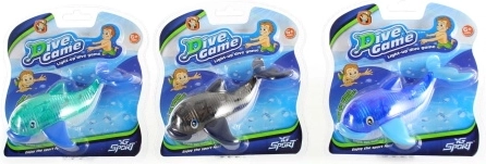 Lichtgevende duikwalvis voor in het water (mix kleuren)