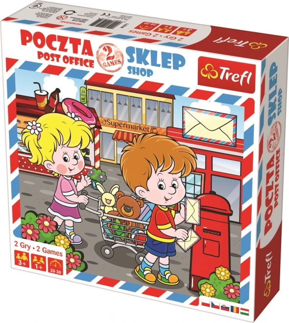 Trefl Spellen 2-in-1 Post en Winkel