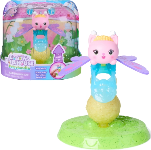 Spin Master Gabby’s Dollhouse Fairylandia ring met Kitty Fairy-figuurtje