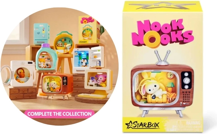 ZURU Nook Nooks huishoudelijke accessoires (home accessories box) 18101 - 1 stuk