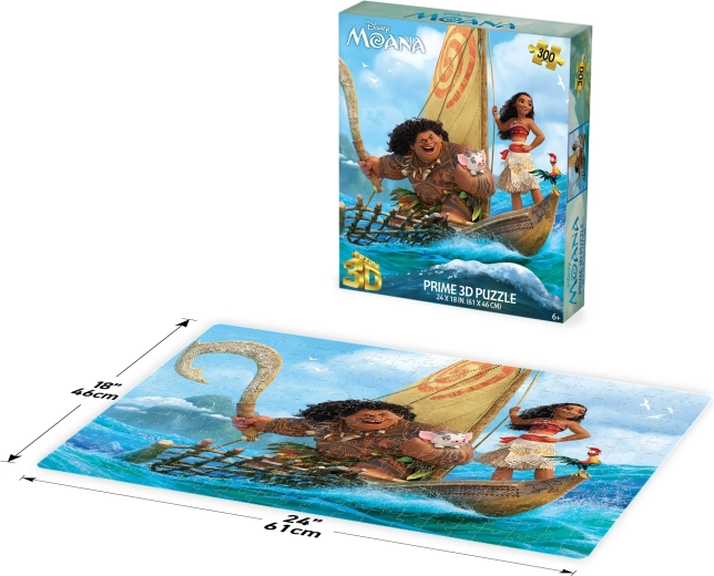 3D-puzzel Moana 300 stukjes