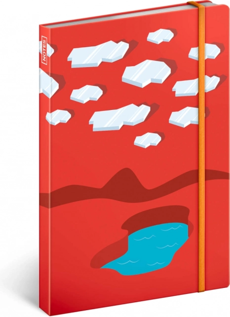 Notitieboek Ice Surfers met harde kaft